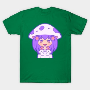 The purple mushroom cute T-Shirt